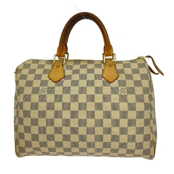 Louis Vuitton Damier Azur Speedy 30 Handbag N41533 SP3007 NQ01673 - Picture 1 of 9